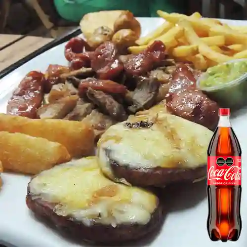 Picada # 2 Mediana para 2 Personas +Cocacola Org 1.5l