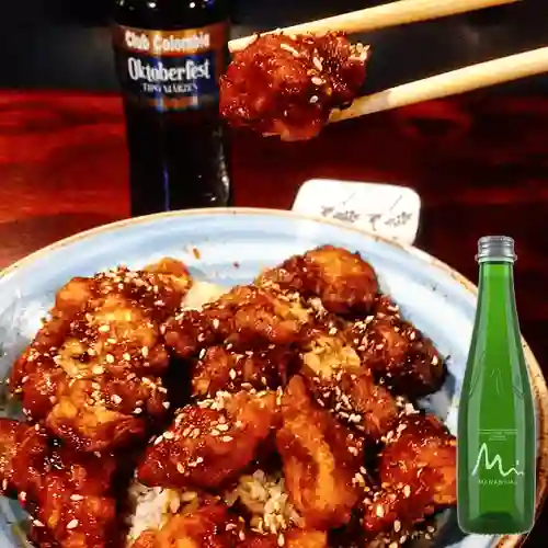 Combo Tori Tatsuta + Manantial Con Gas 300ML