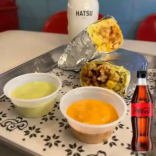 Combo Burrito de Birria + Coca-Cola Zero 300 ml