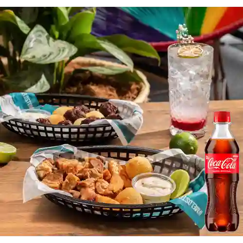 Combo Chicharrones + Coca Cola Original 400 ml