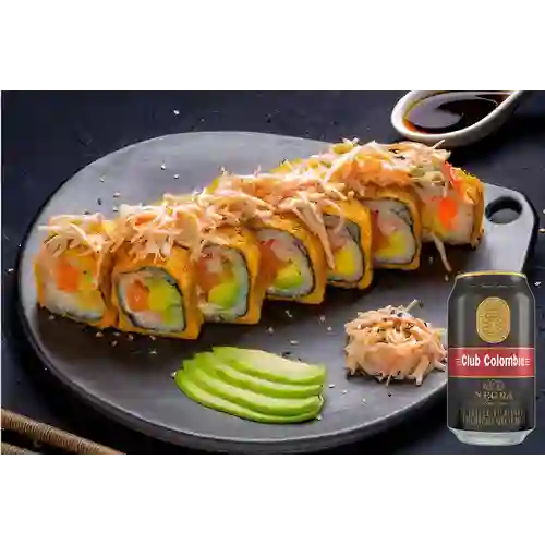Combo Sushi Tiger Maki + Club col. Negra Lta 330ml