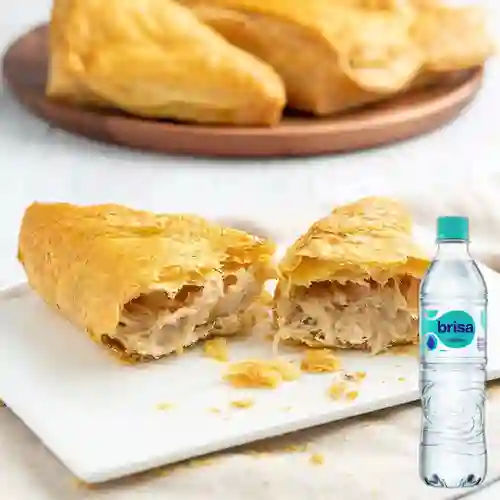 Combo Pastel Pollo + Brisa Sin Gas 600ML
