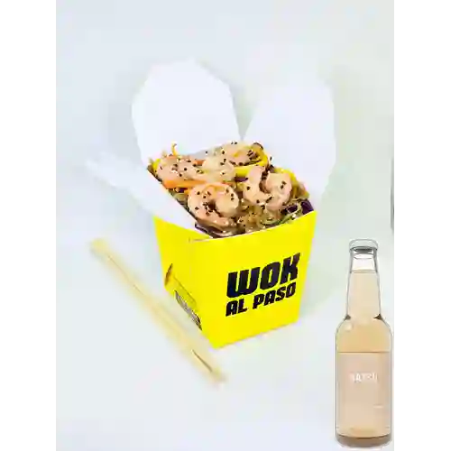 Combo Wok Camarón +Hatsu Uva Blanca&Romeo 300ml