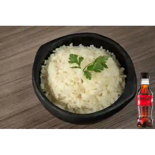 Combo Arroz + Coca Cola Sin Azúcar 250ML