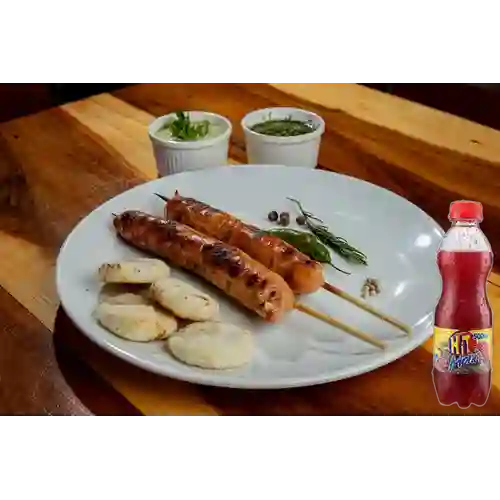 Combo Chorizo de Cerdo + Hit Mora 500 ml