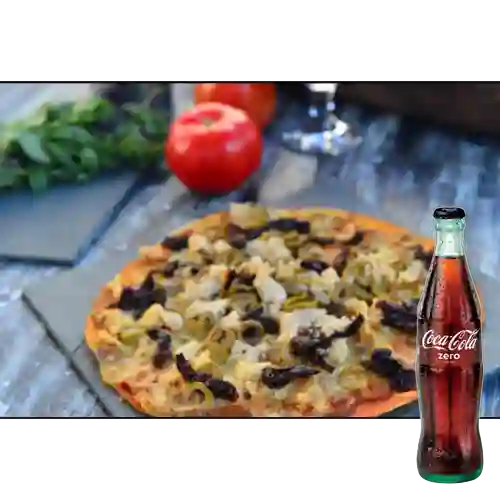 Combo Pizza Personal + Coca-cola Zero 350ml