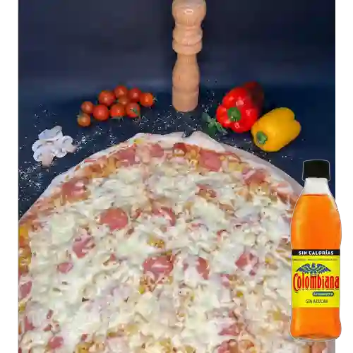 Combo Pizza Hawaiana + Colombiana Ligera 400 ml