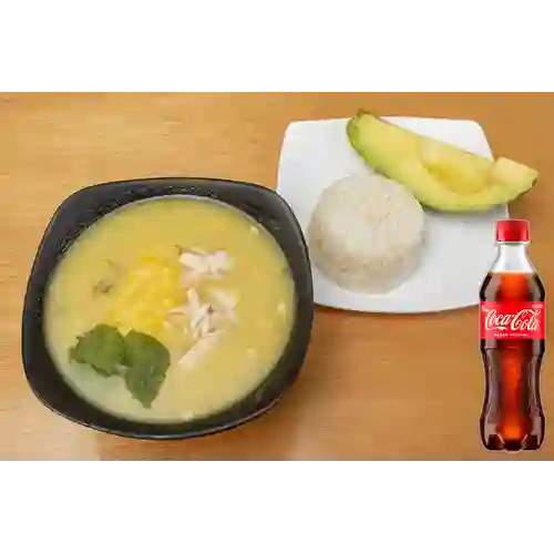 Combo Ajiaco + Coca Cola Original 400 ml