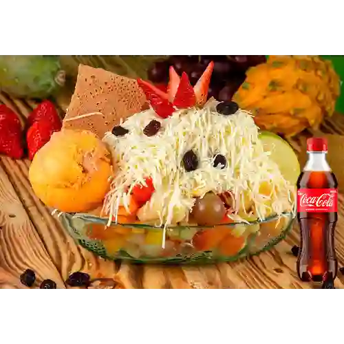 Combo Sencilla con Helado + Coca Cola Original 400 ml