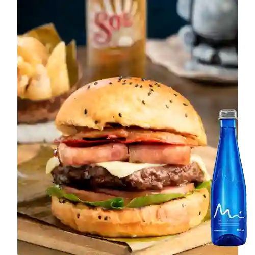 Combo Chocha (Buen Amigo) + Manantial Sin Gas 500 ml