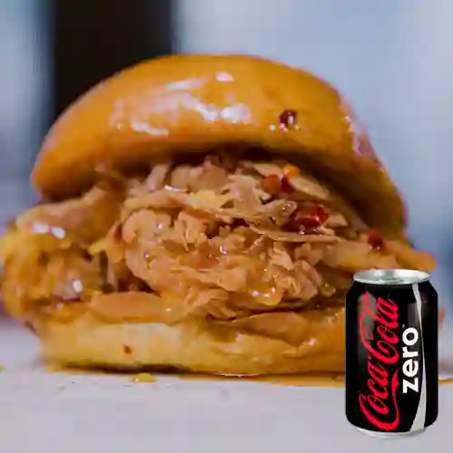 Combo Pollo Cebolla Crispy + Coca Cola Zero 235 ml