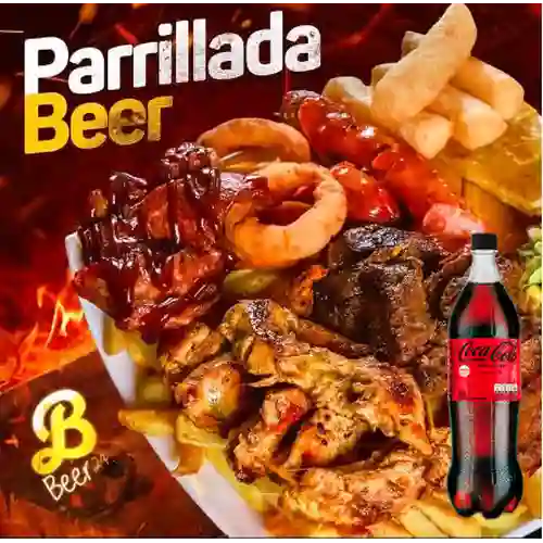 Combo Parrillada Beer 24 + Coca Cola Sin Azúcar 1.5L