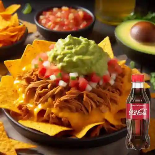 Combo Doble Queso Madness + Gaseosa 250 Coca-cola