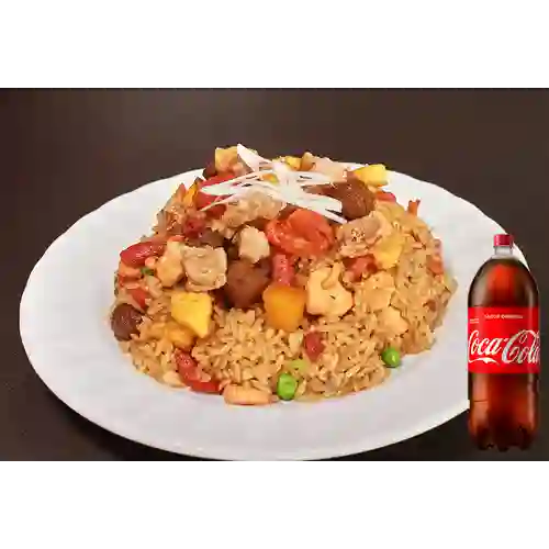 Combo Arroz Paisa para 8 +Cocacola Orig 3 l