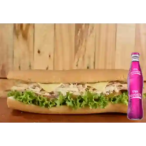 Combo Sándwich Especial + Uva Postobon 350 ml