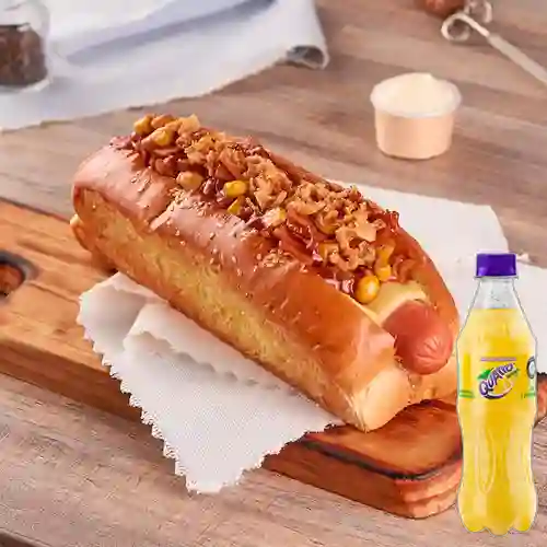 Combo Perro Caliente Ranchero + Quatro Original 400ML