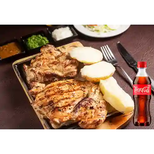 Combo Lomito de Pollo + Coca Cola Original 400 ml
