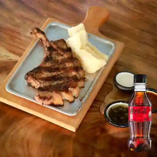 Combo Tomahawk + Coca Cola Sin Azúcar 250ML