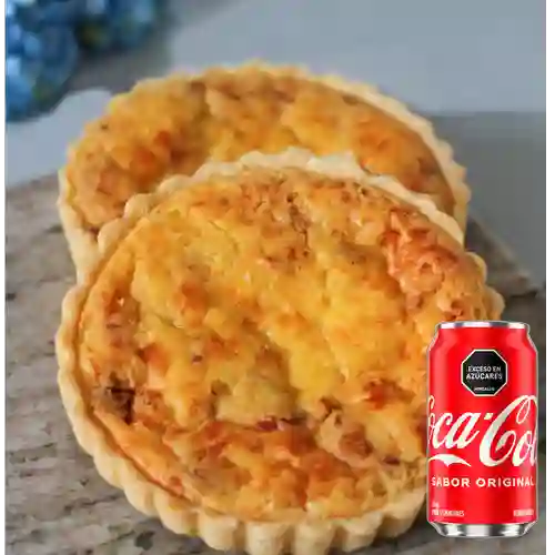 Combo Quiche Lorraine + Coca Cola Original 330ML
