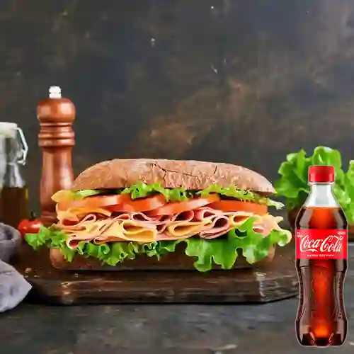 Combo Tradicional + Coca Cola Original 400 ml