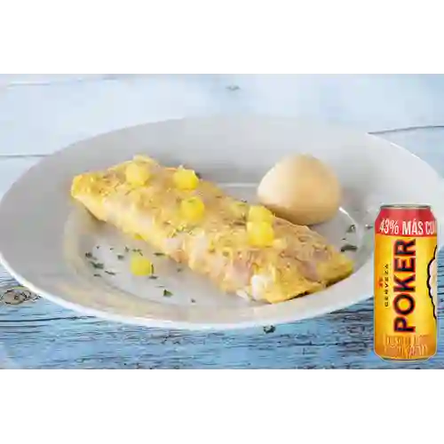 Combo Omelette Hawaiano + Poker 330 ml