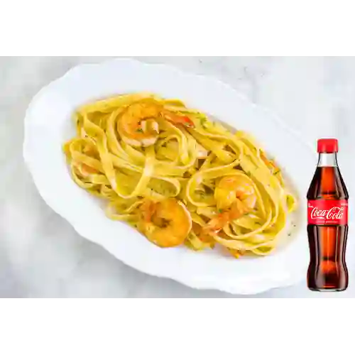 Combo Tagliatelle c/ Langostinos +Cocacola Orig 300ML