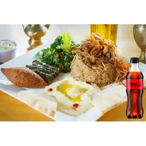 Combo Mixto de Carne + Coca-Cola CERO 400ml