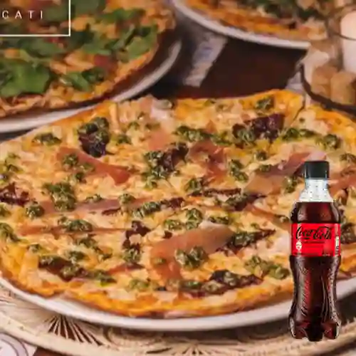 Combo Pizza Peccati + Coca Cola Sin Azúcar 400 ml