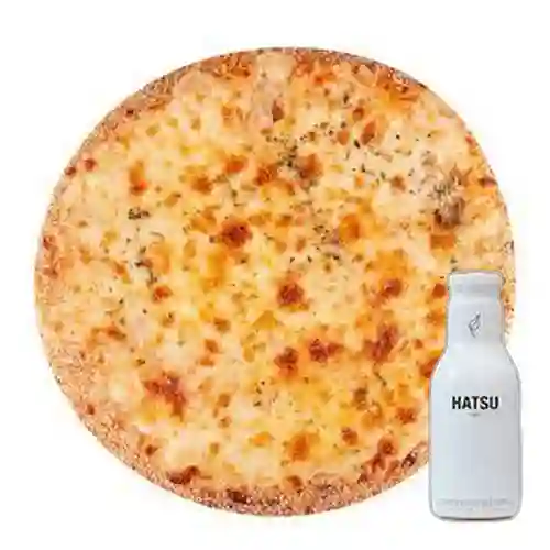 Combo Pizza Queso + Te Hatsu