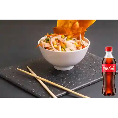 Combo Ceviche de Pescado + Coca Cola Original 400 ml