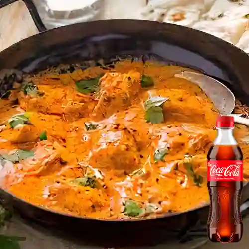 Combo Butter Chicken + Coca Cola Original 400 ml