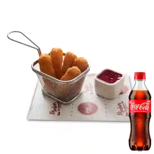 Combo Palos de Queso + Coca Cola Original 400 ml
