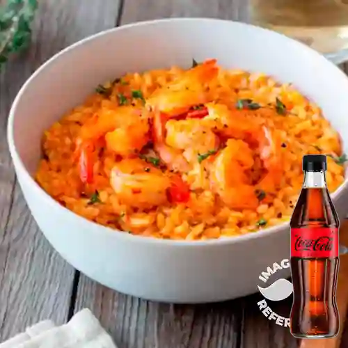 Combo Arroz con Camarones + Coca-Cola Zero 300 ml