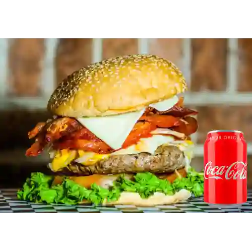 Combo Hamburguesa Super Especial +Cocacola Orig 355ml