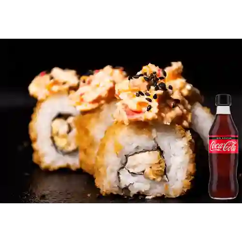 Cabello de Angel Tempura +Cocacola S/az Lata 300ml