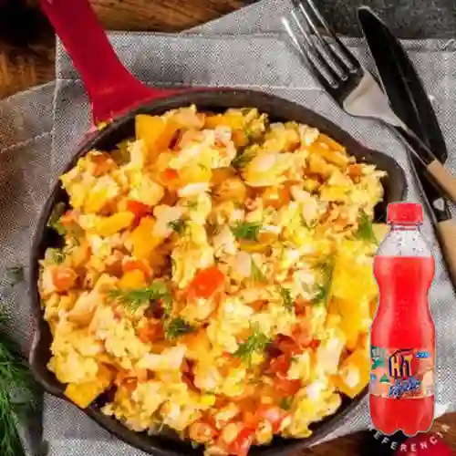 Combo Huevos Pericos + Hit Frutas Tropicales 500 ml