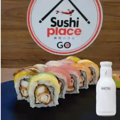 Combo Rainbow Roll + Te Hatsu Blanco 400 ml