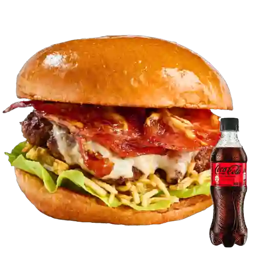 Combo Callejera + Coca Cola Sin Azúcar 400 ml