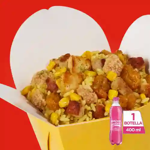 Combo Criolla + Postobón Manzana 400 ml