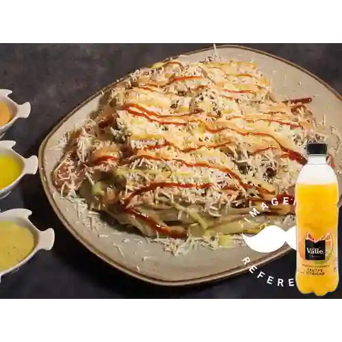 Combo Salchi Costeña + Del Valle Fresh Citrus 500 ml