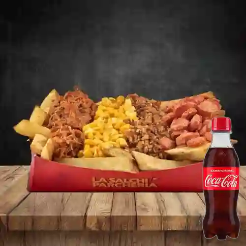 Combo Salchi Mega + Coca-Cola Sabor Original 250 ml