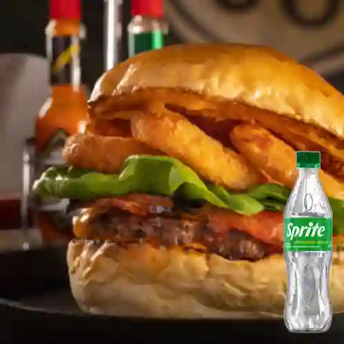 Combo Hamburguesa Alabama + Sprite Original 400ml