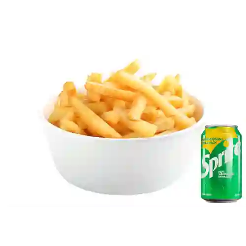 Combo Porción de Papas Horneadas +Sprite Orig 330ml