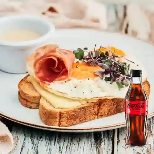 Combo Huevos Serranos + Coca-Cola Sin Azúcar 300 ml