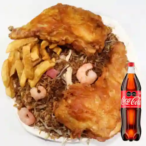 Combo Arroz Valenciana con 2 Pierna Pernil + 15 l