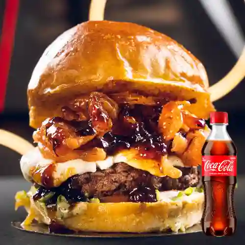 Combo Wonka - Burger Master 2019 + Coca Cola Original 400 ml