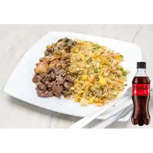 Combo Samurai + Coca Cola Sin Azúcar 400 ml
