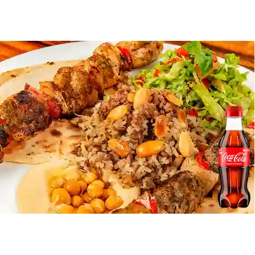 Combo Shish Mixto + Coca Cola Original 250ML