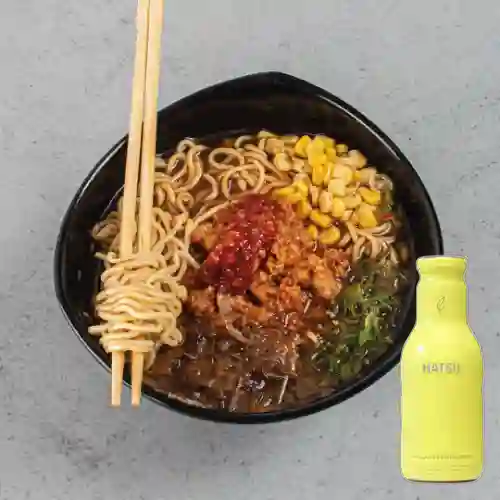 Sopa Ramen Sapporo Grande +Hatsu Amarillo 400ml .