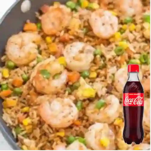 Combo Arroz Chaufa Especial +Cocacola Orig 400ml